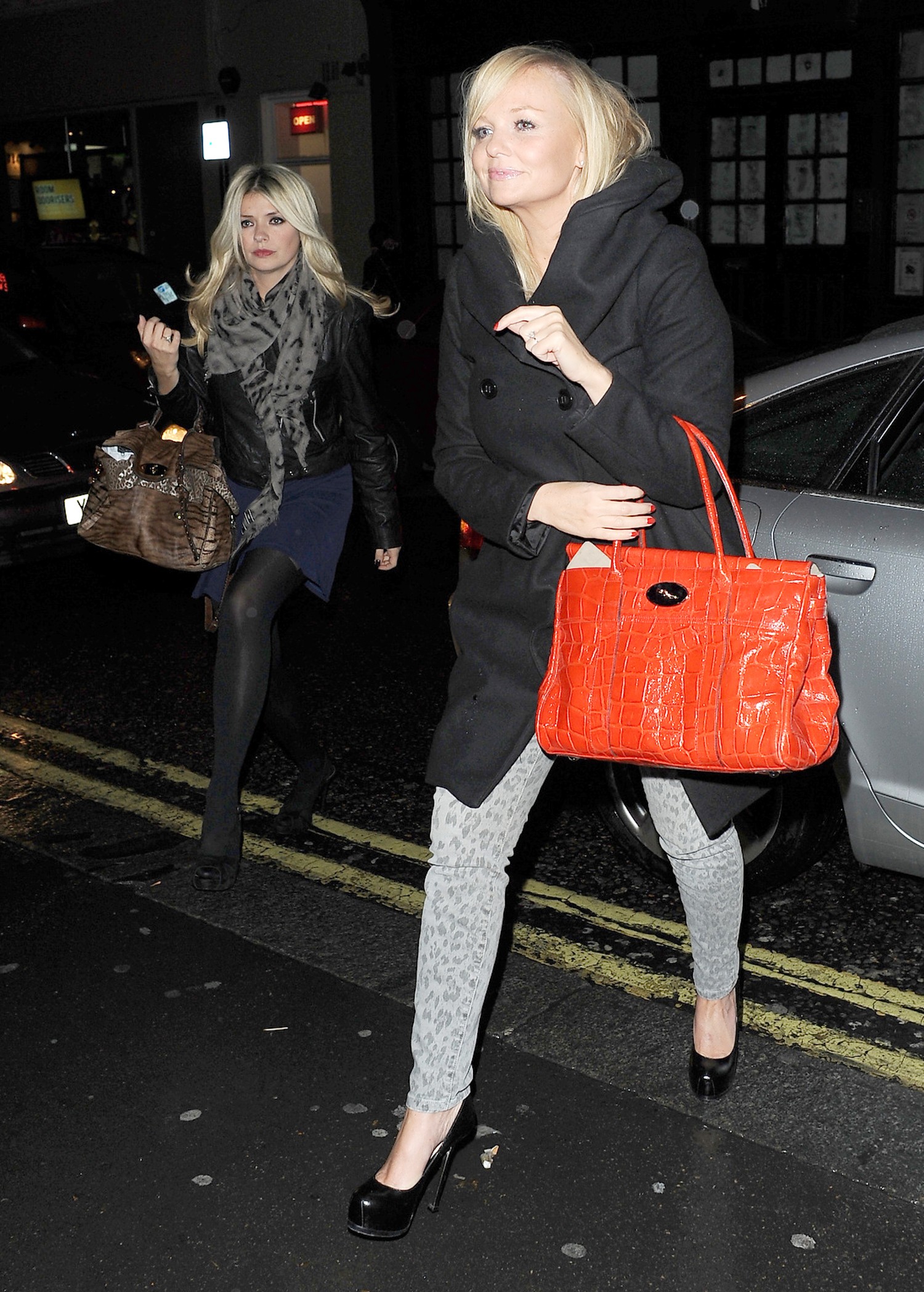 Holly Willoughby and Emma Bunton