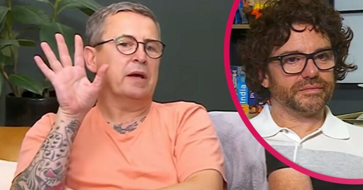Stephen Webb and partner Daniel on Gogglebox