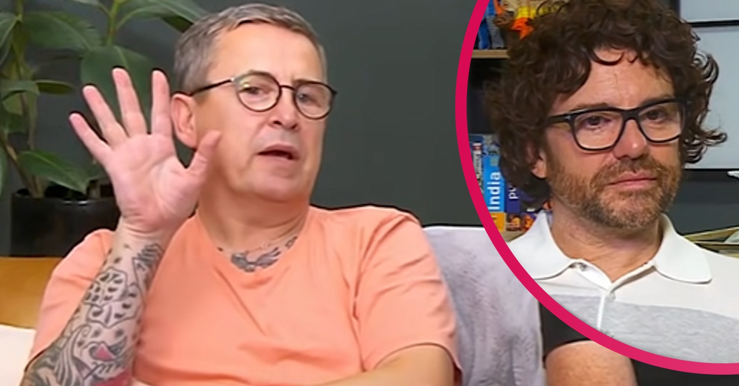 Stephen Webb and partner Daniel on Gogglebox