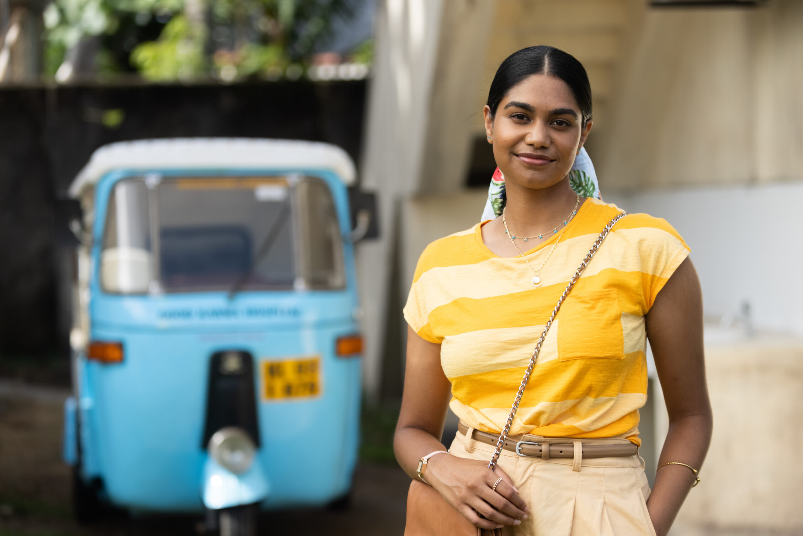 Rebecca Ablack as Dr Nikita Sharma in The Good Karma Hospital on ITV