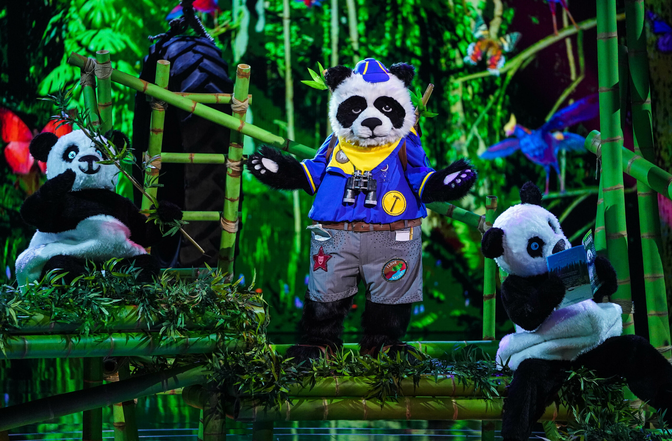 panda masked singer