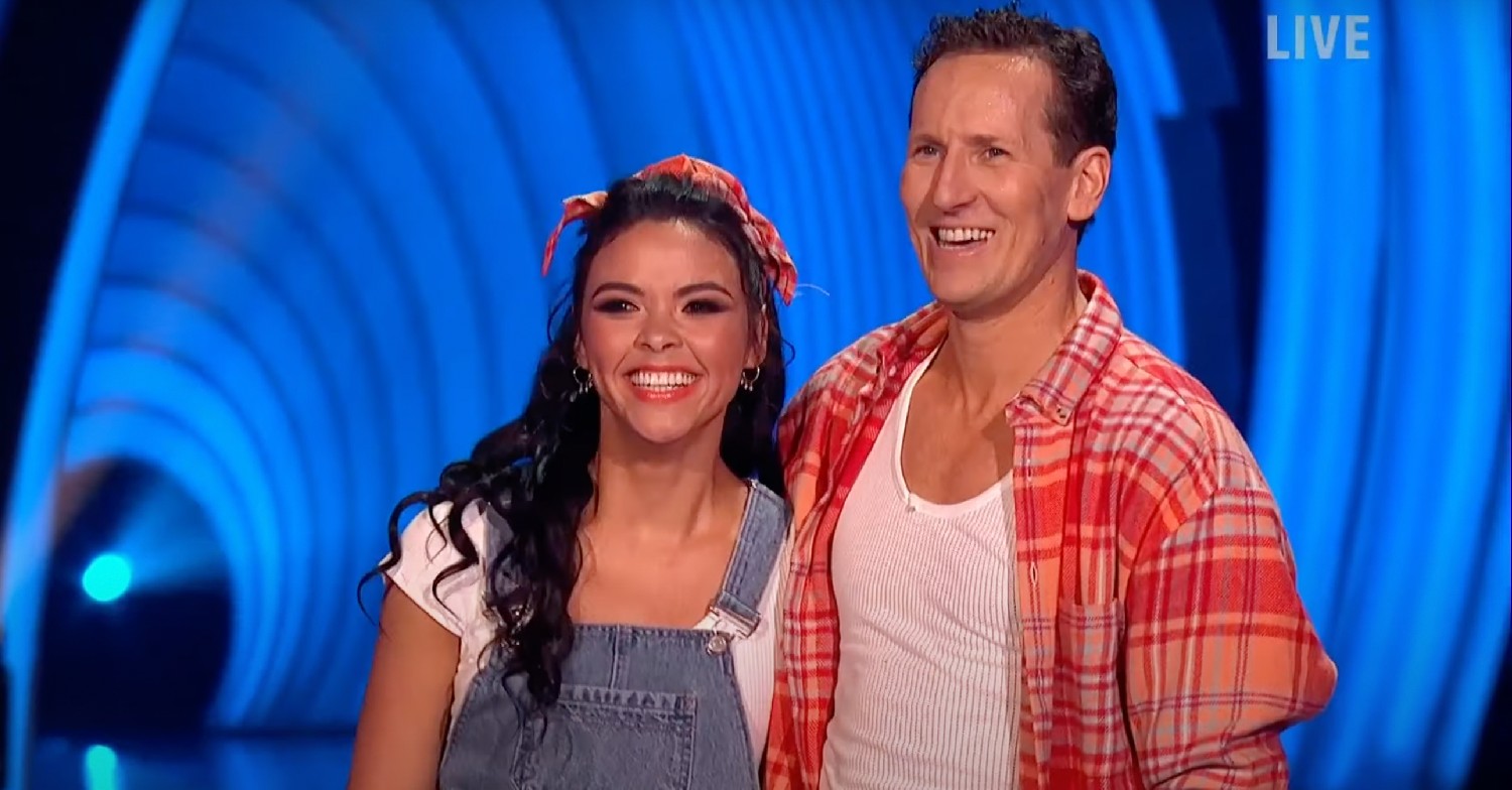 vanessa bauer and brendan cole - dancing on ice 2022