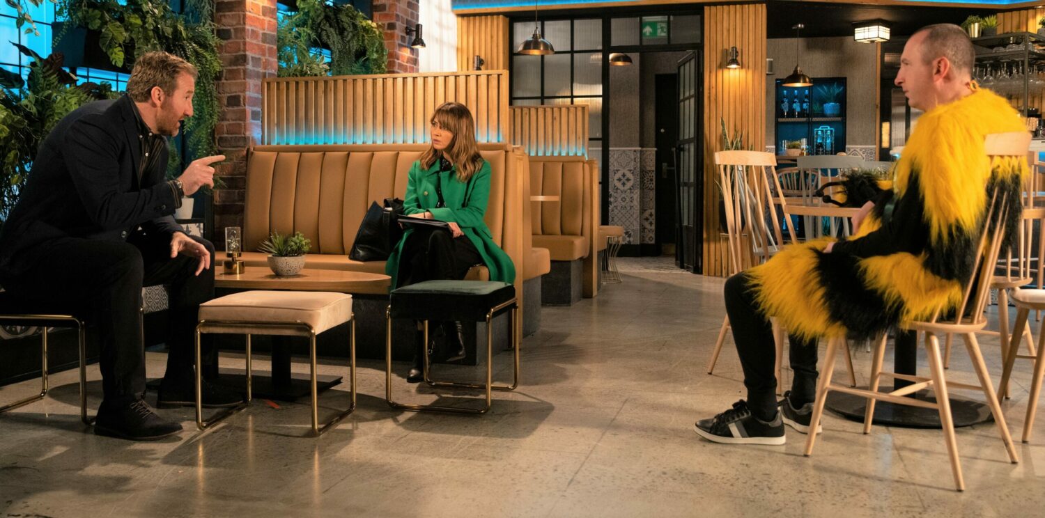 Corrie Phill tells Maria he has a plan to help her campaign