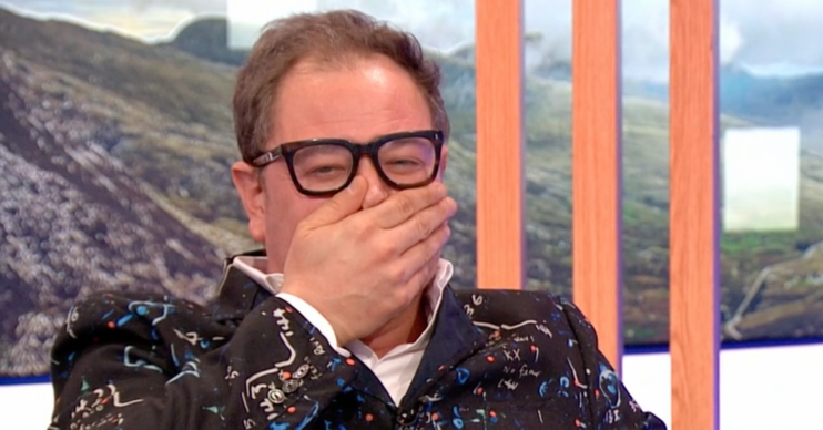 One Show guest shocks with boob flash