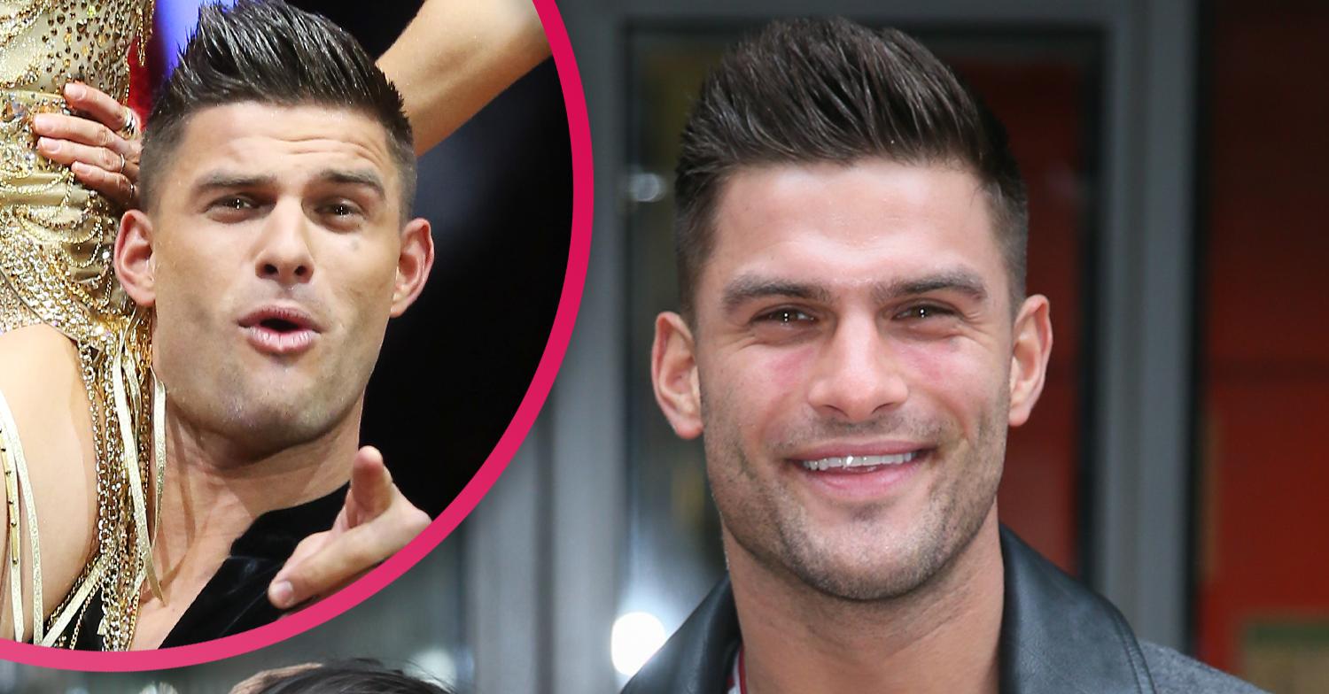 Strictly come Dancing pro Aljaz smiling