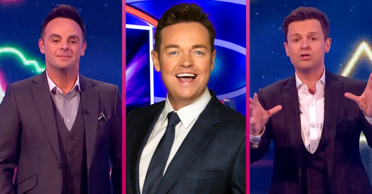 Ant and Dec with Stephen Mulhern