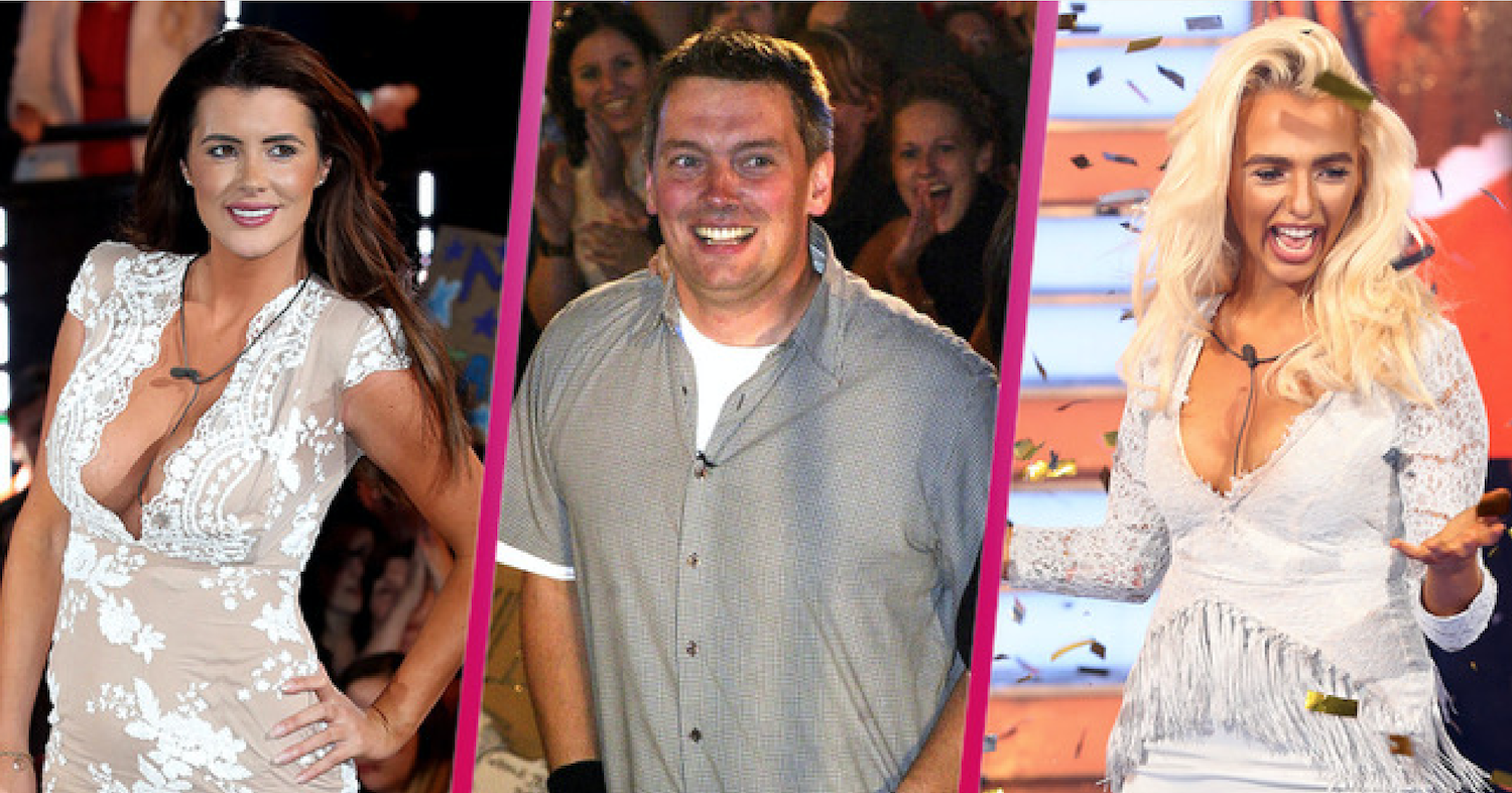 Big Brother winners Helen Wood, Cameron Stout and Isabelle Warburton