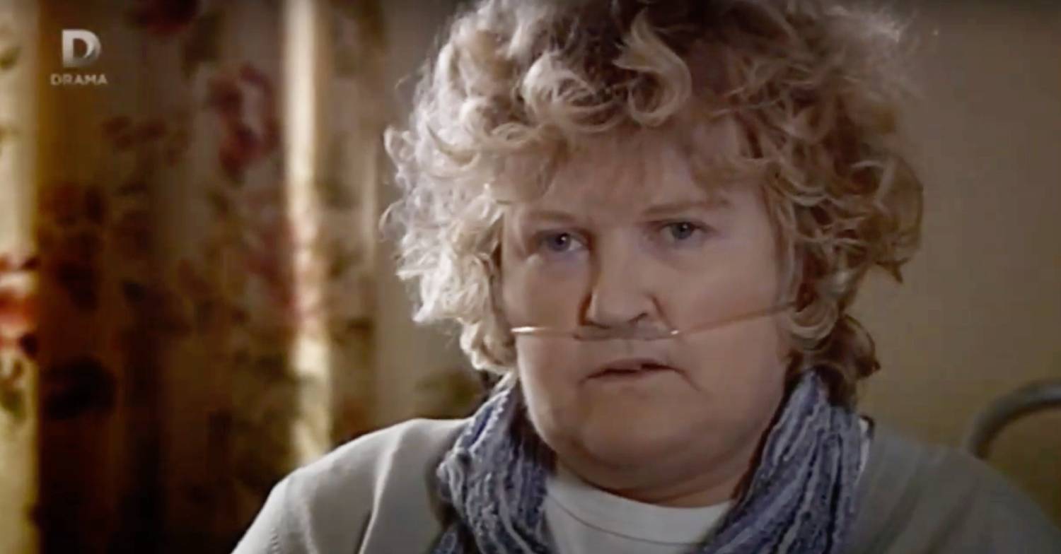 Brenda Fricker last appeared as Megan Roach in Casualty in 2010