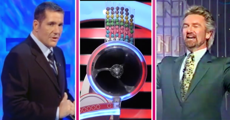 Dale Winton, Lottery balls, Noel Edmonds
