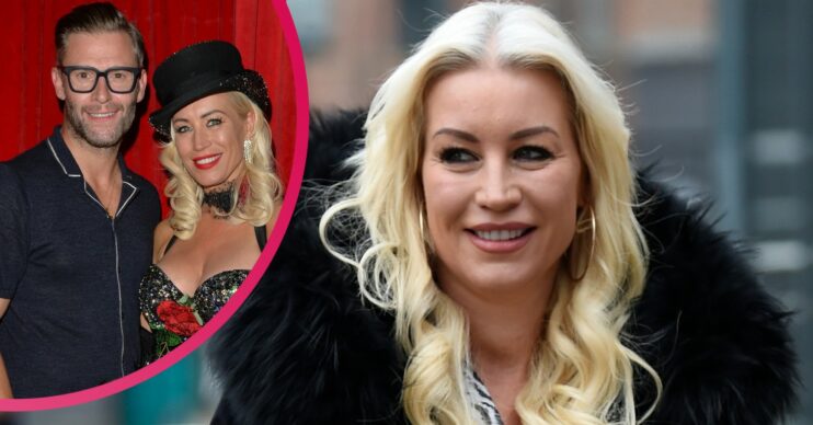 Denise Van Outen and former partner Eddie Boxshall before their split