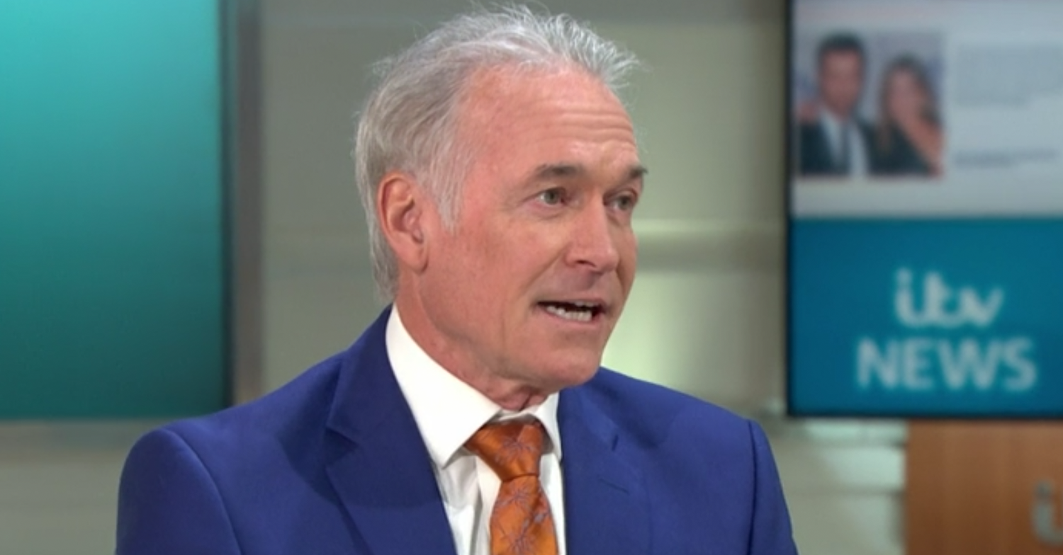 GMB medic Dr Hilary Jones on the show