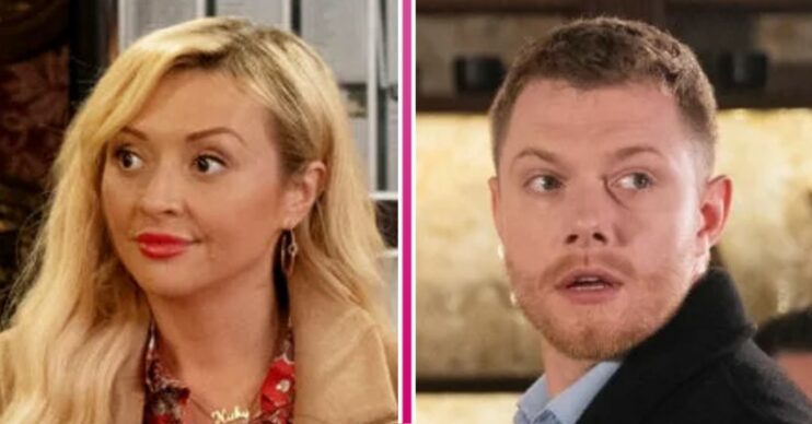 Coronation Street comp image of Nicky and Daniel (Credit: ITV/Comp ED!)