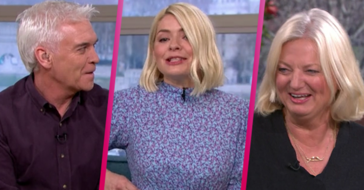 Holly Willoughby on this morning