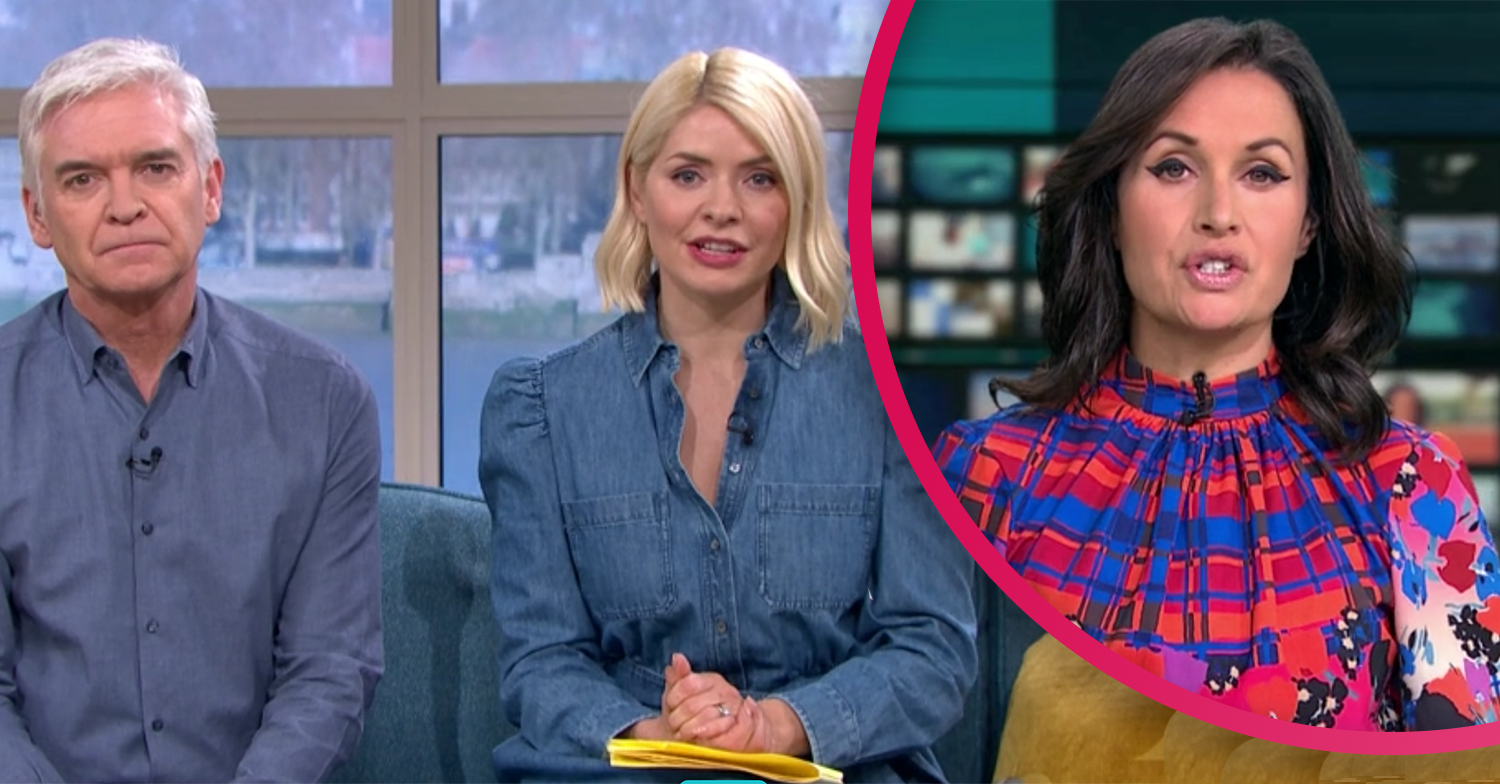 this morning on itv with Holly and Phil
