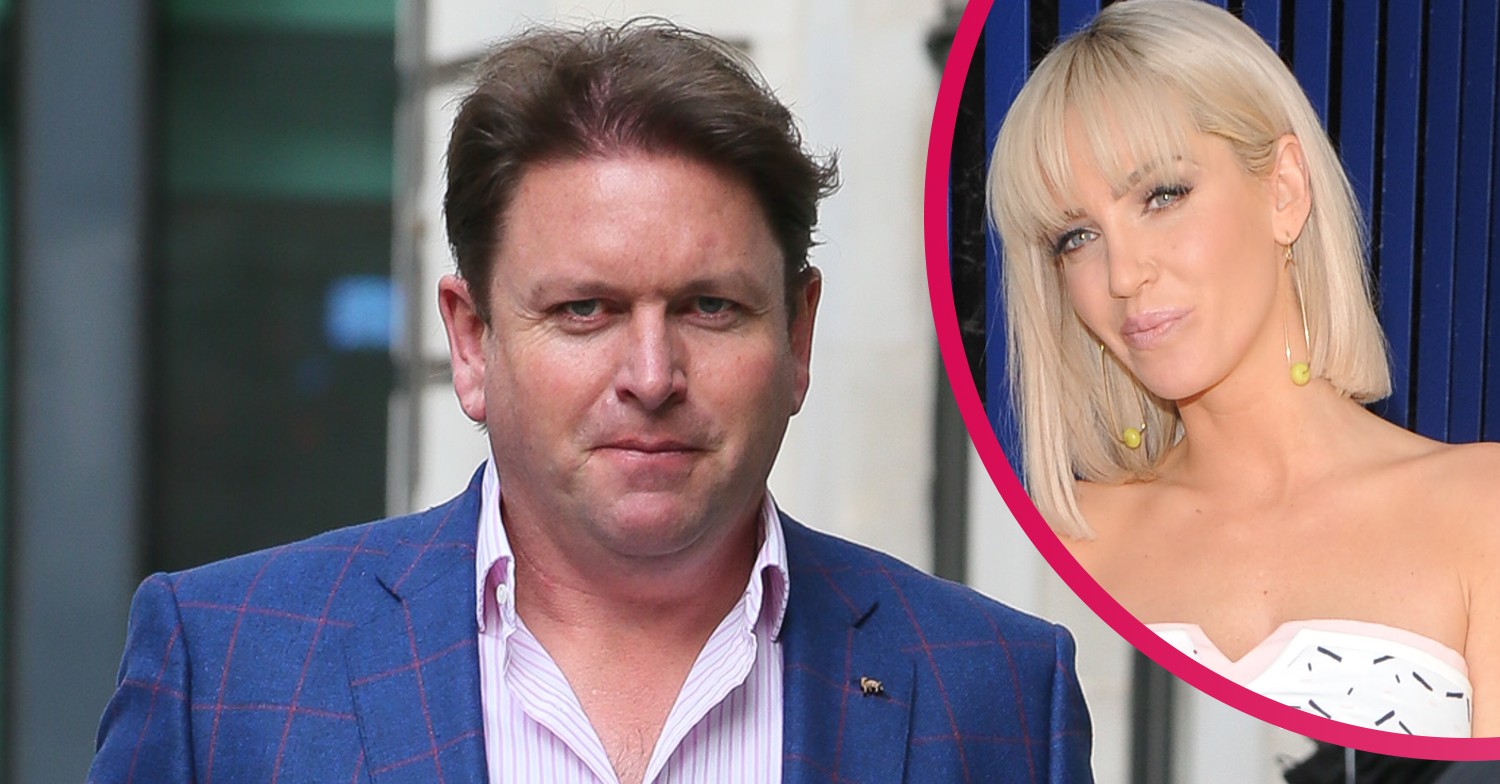 James Martin and Sarah Harding