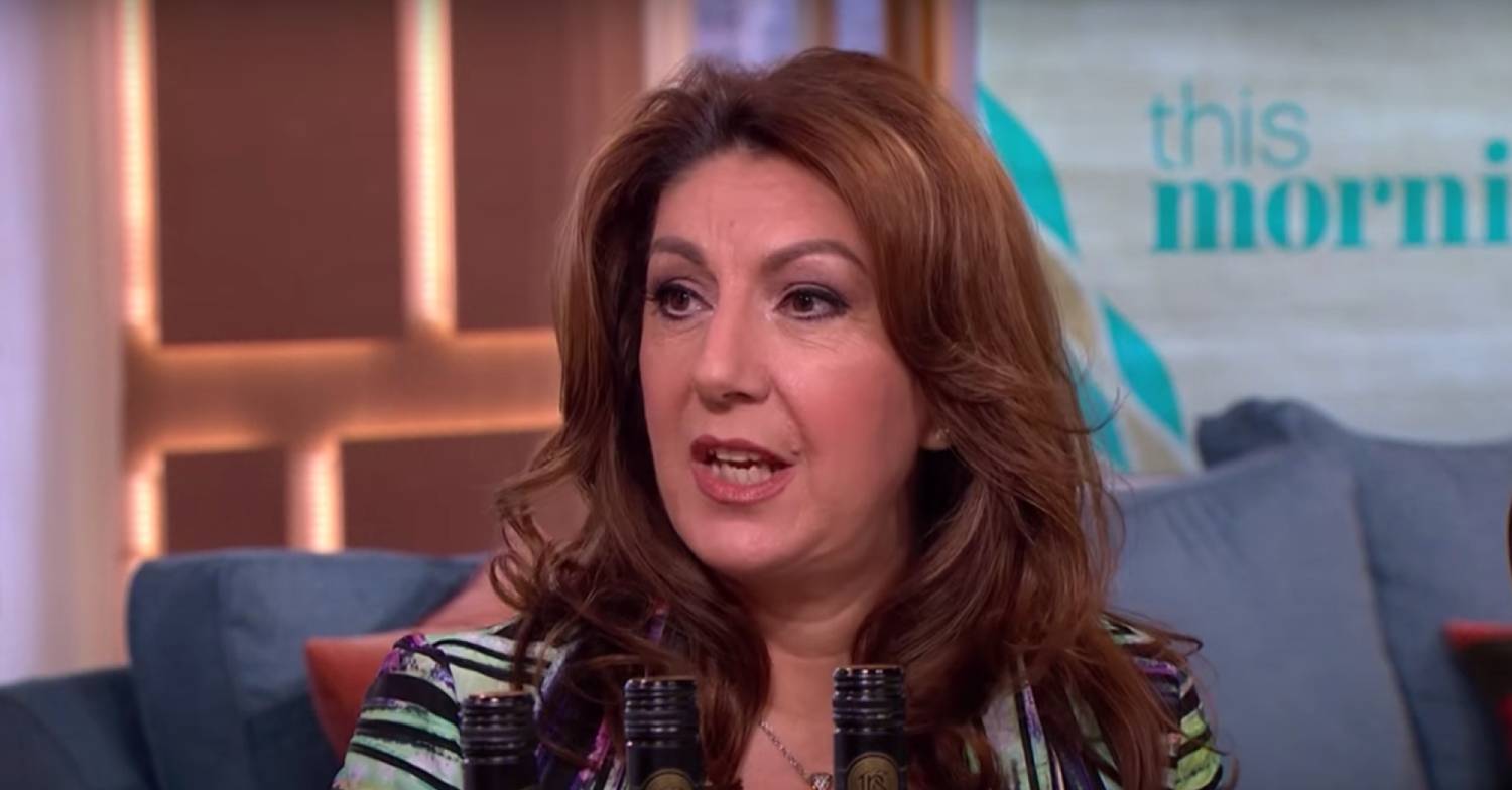 Jane McDonald appearing on on This Morning