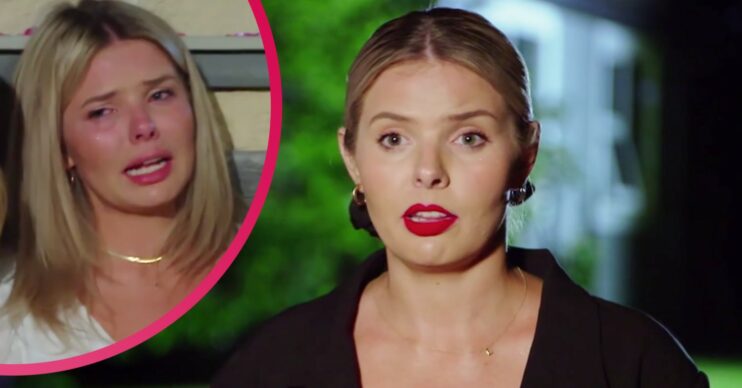 MAFS Australia star Olivia crying on the show