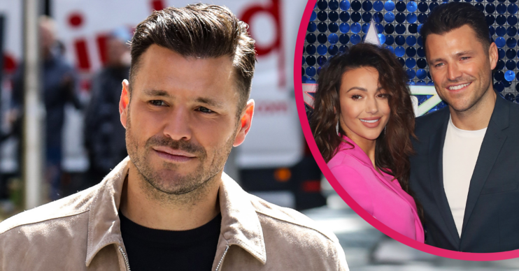 Mark Wright and his wife Michelle Keegan