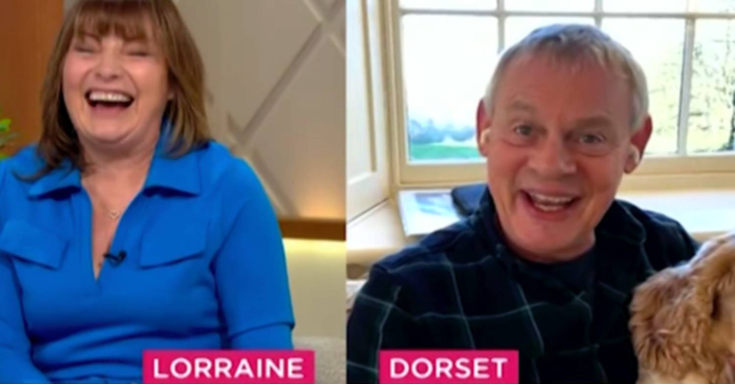 Martin addressed Doc Martin ending with Lorraine Kelly most recently