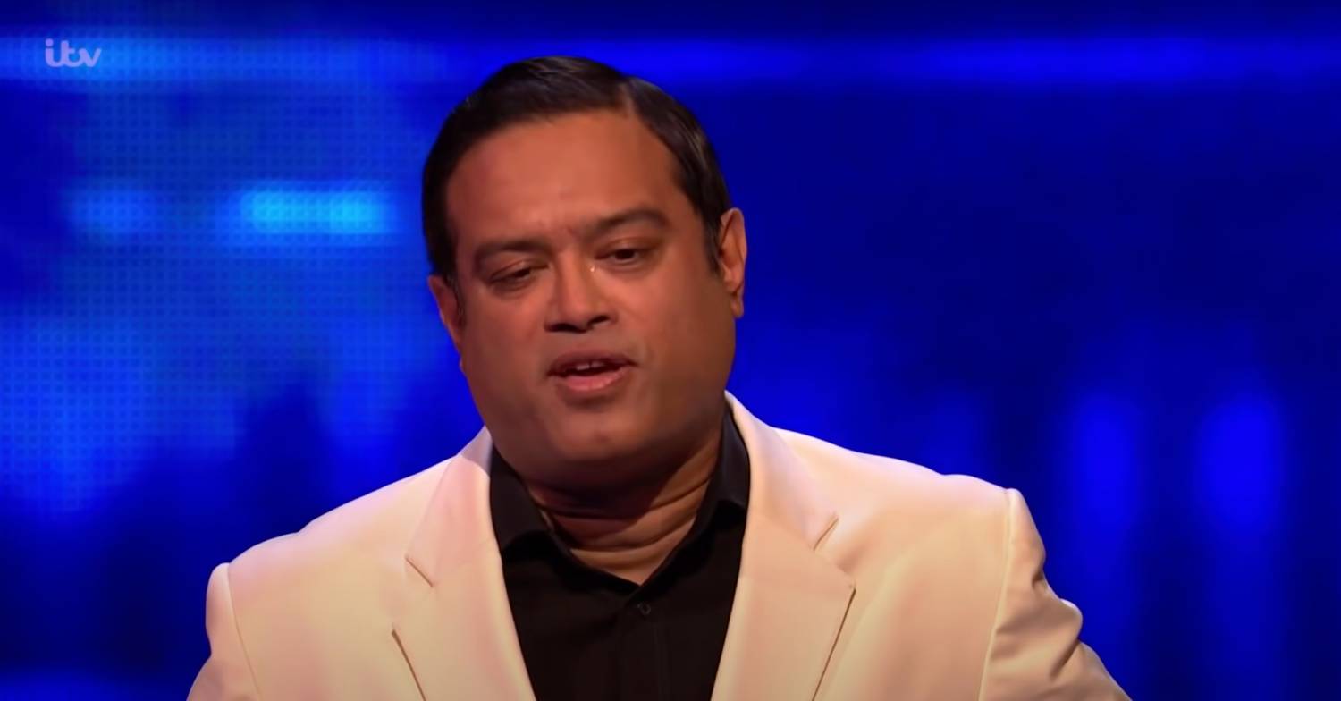 Paul Sinha talking on The Chase