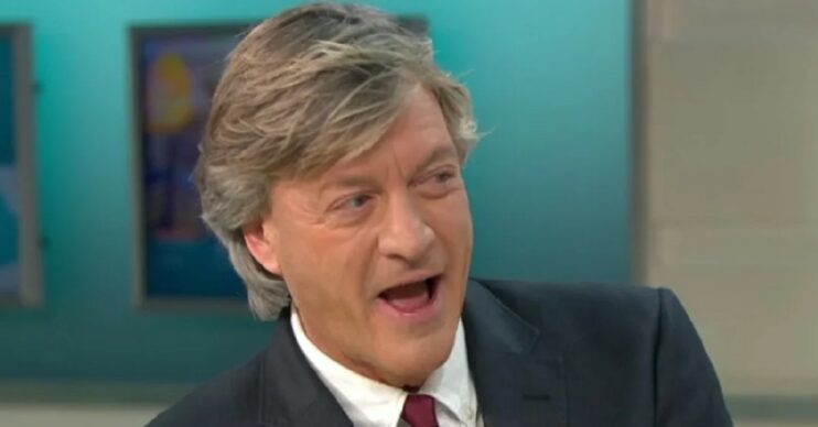 Richard Madeley hosting on Good Morning Britain