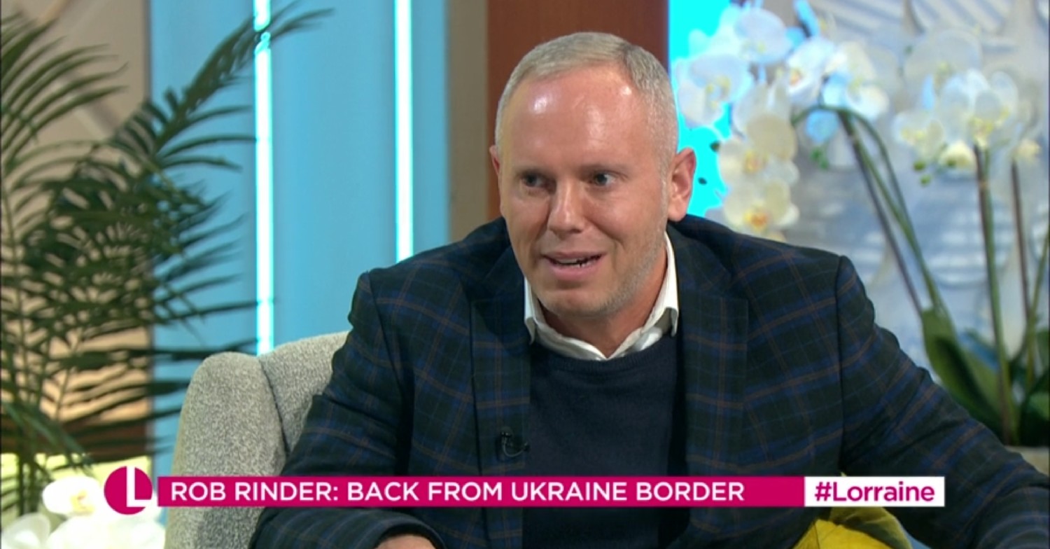 Rob Rinder on Lorraine