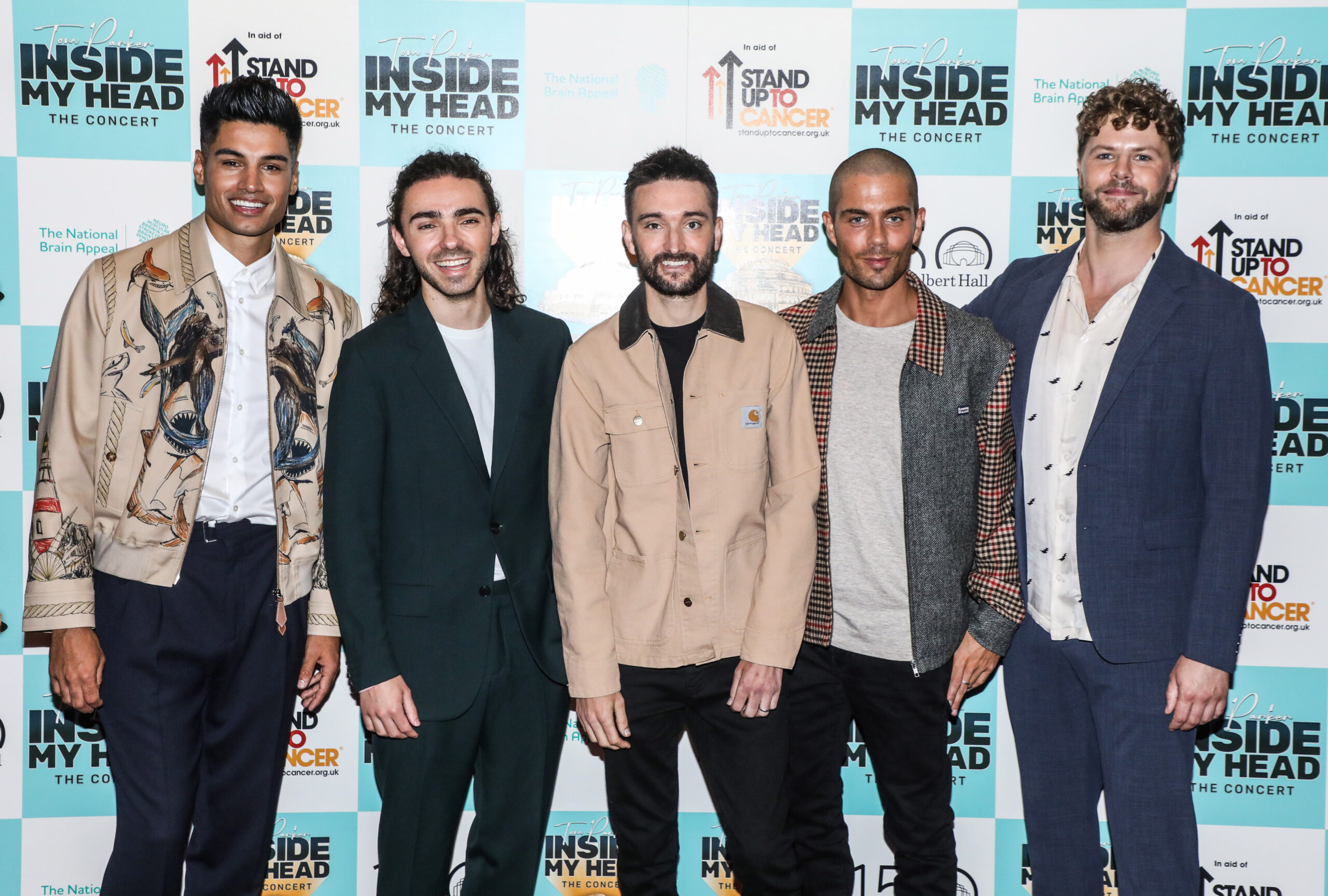 Tom Parker with The Wanted