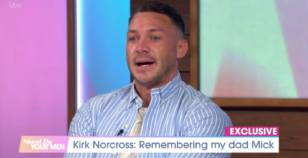 Kirk Norcross has spoken about dad mick's death