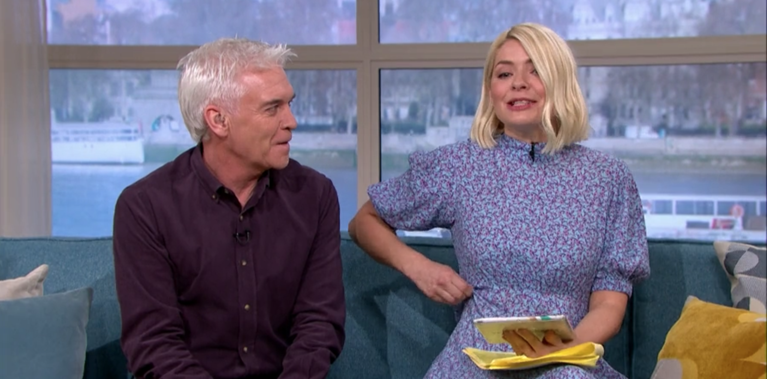 Holly Willoughby on this morning