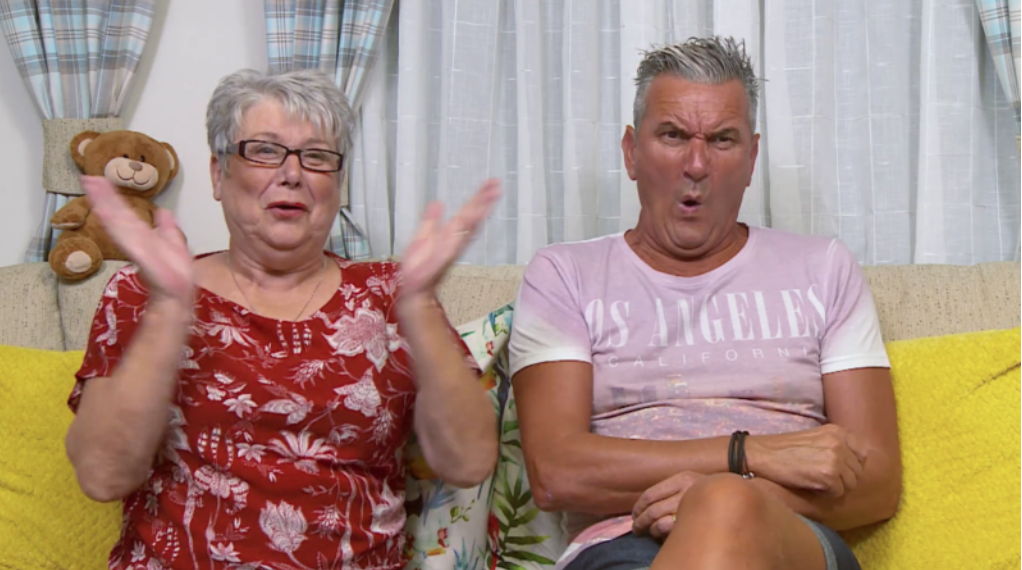 Gogglebox cast members Lee and Jenny
