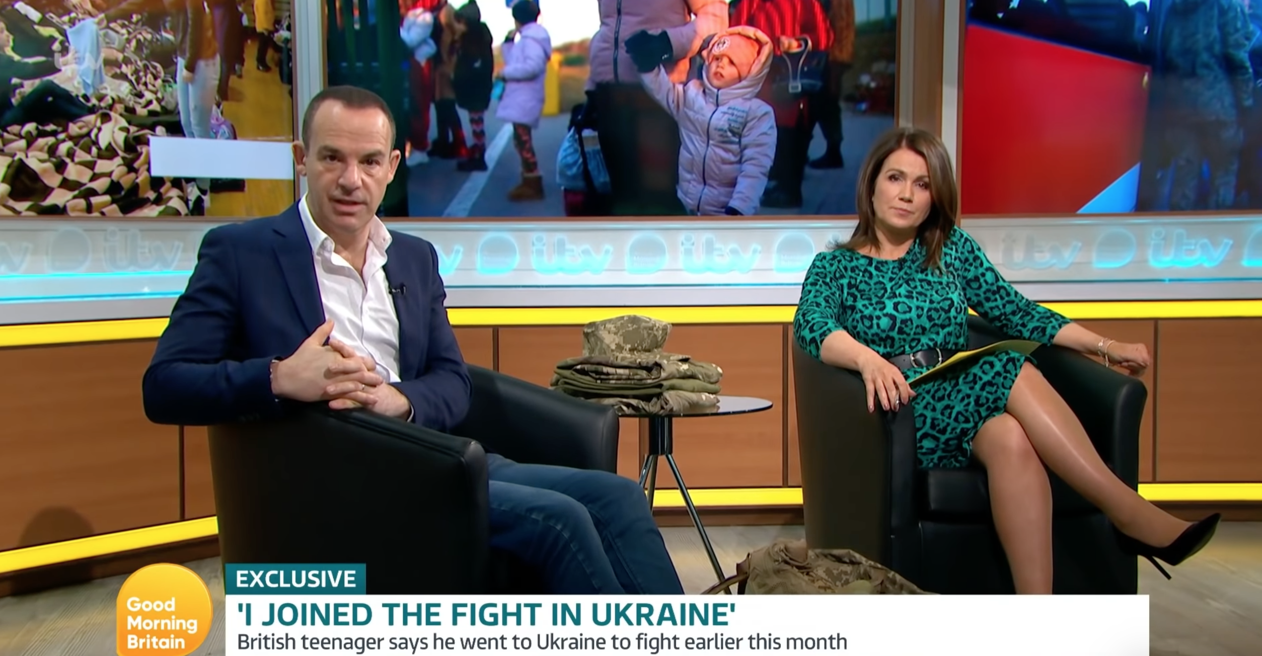 Martin Lewis and Susanna on GMB