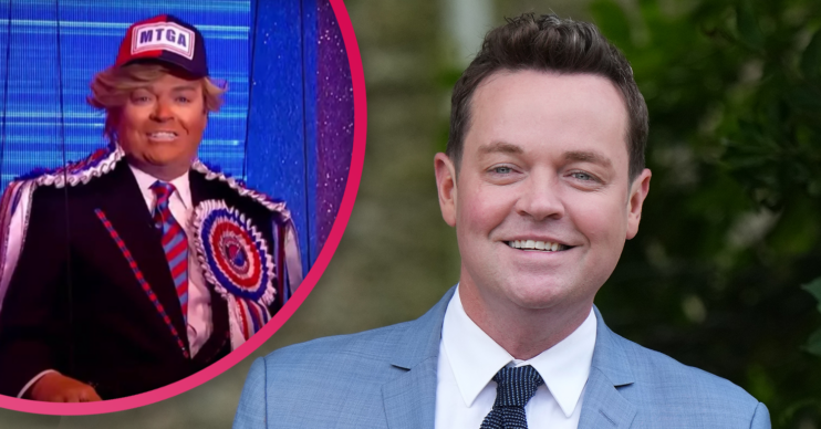 Stephen Mulhern smiling wearing a suit
