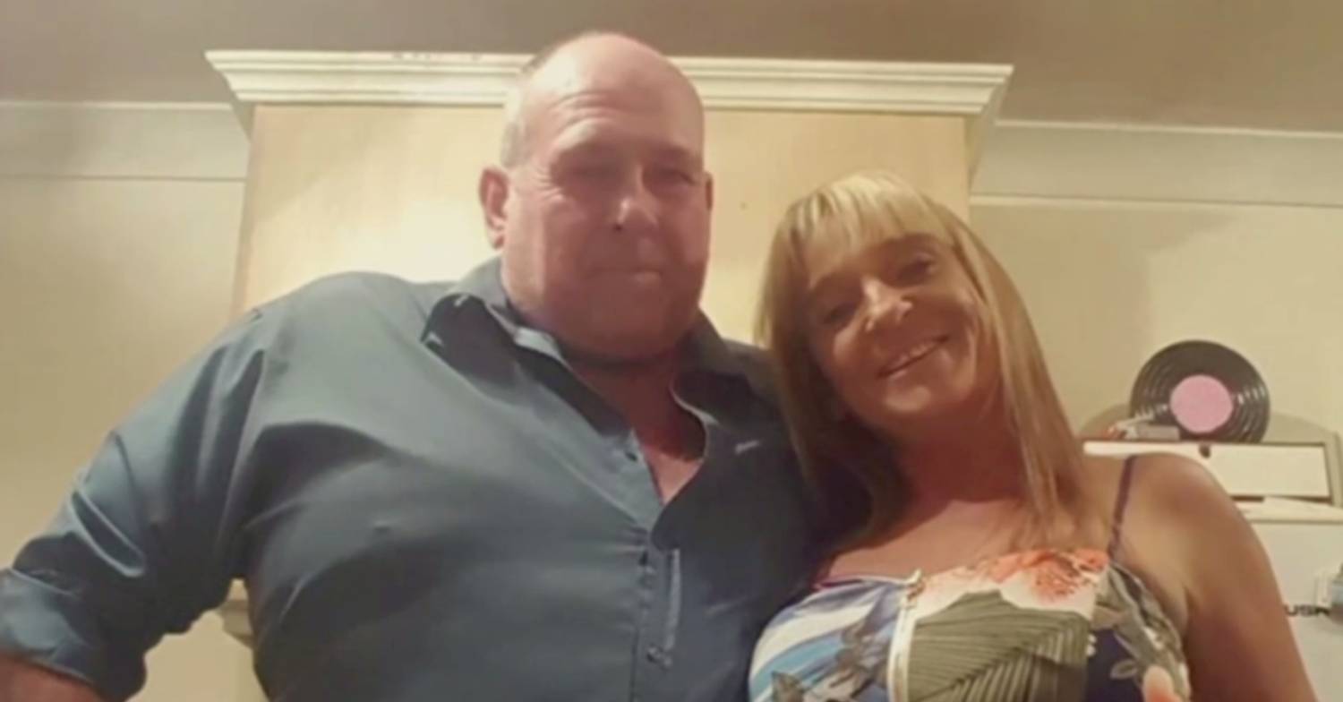 Steve Dymond, pictured here with Jane Callaghan, died in May 2019 several days after filming for The Jeremy Kyle Show