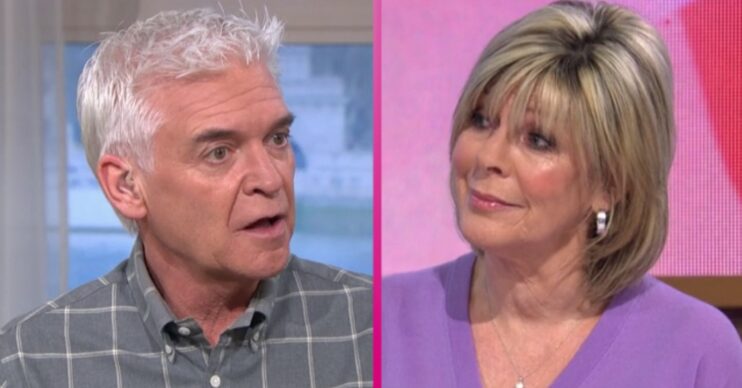 This Morning today: Phillip Schofield alongside Ruth Langsford on Loose Women