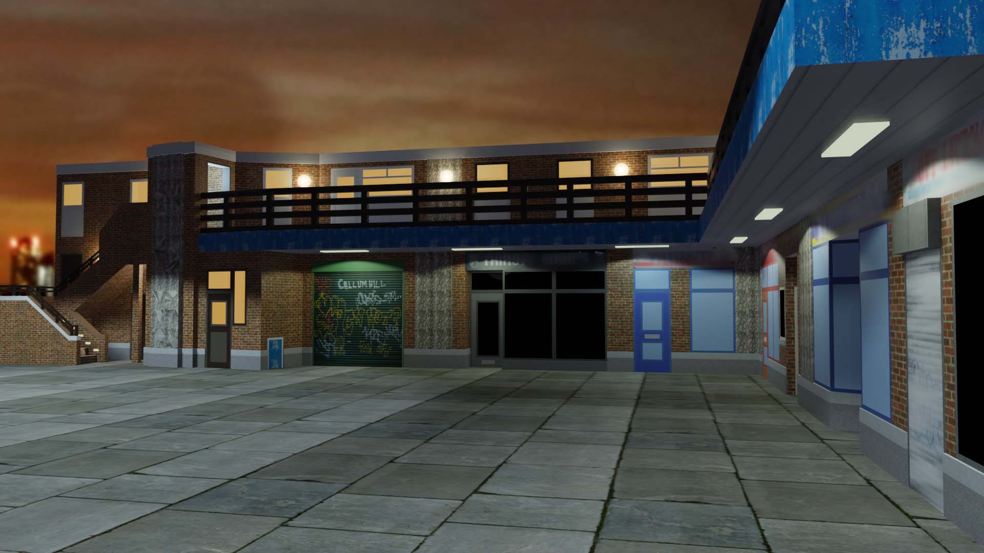 Coronation Street Weatherfield Precinct