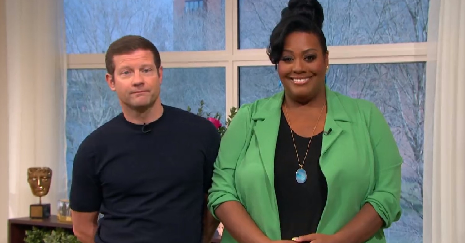 Dermot O'Leary and Alison Hammond on This Morning today