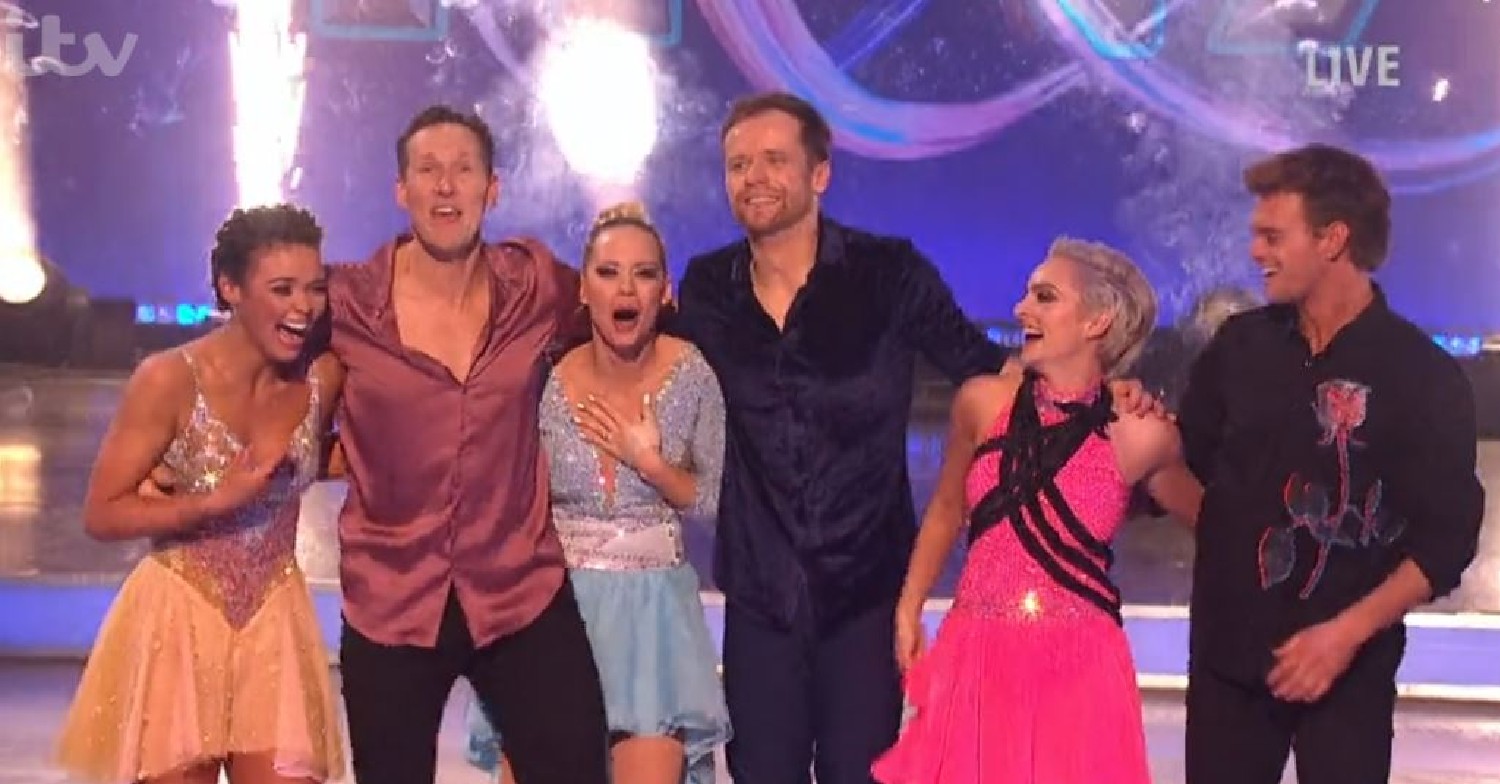 Dancing On Ice final three celebrities