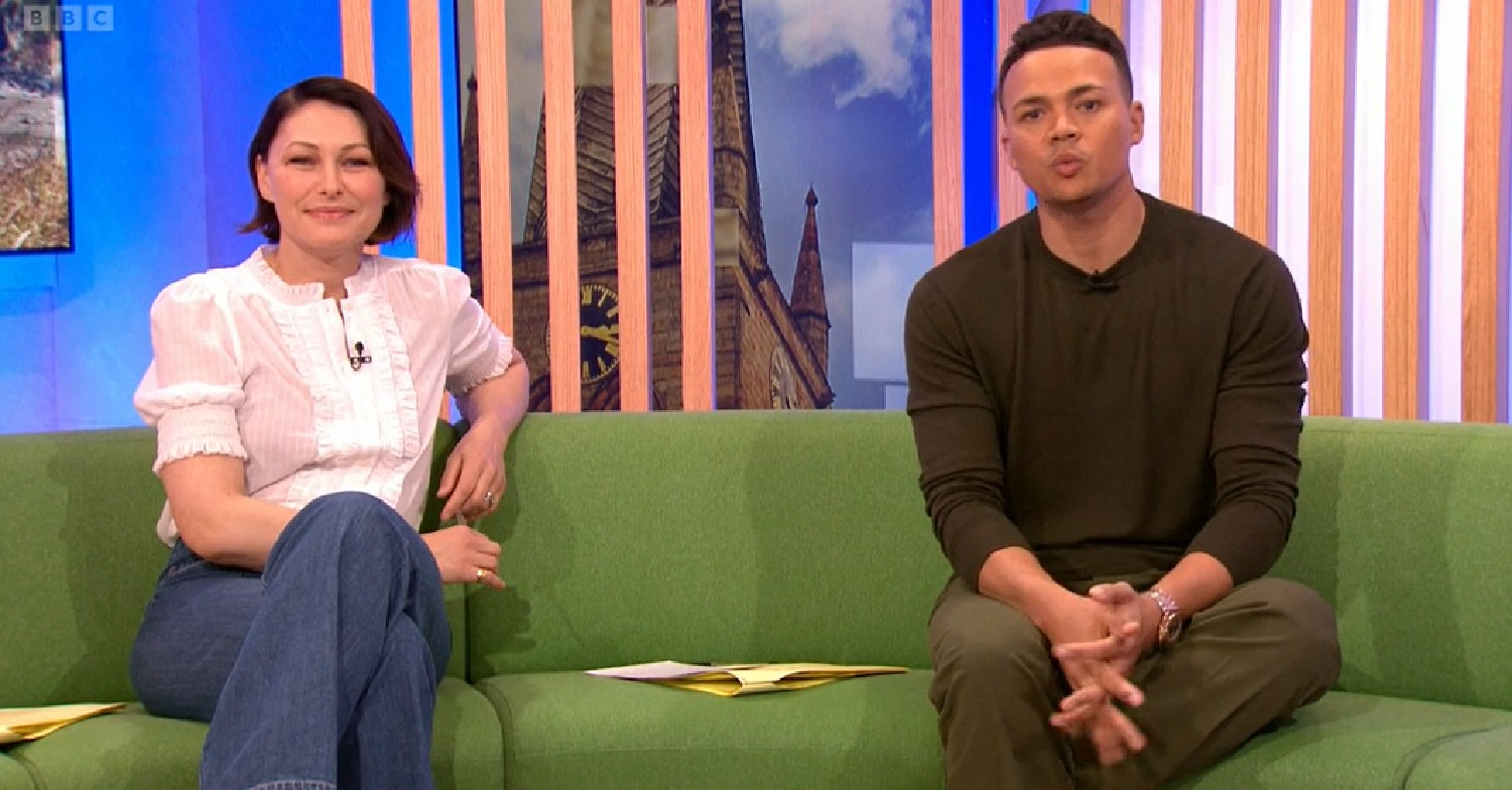 Emma Willis hosts The One Show