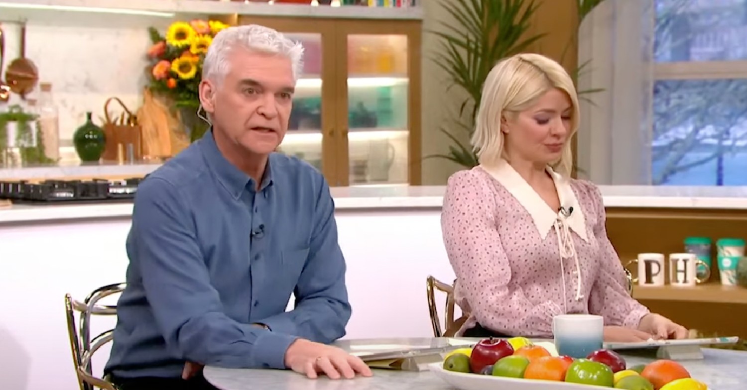 holly willoughby crying on this morning