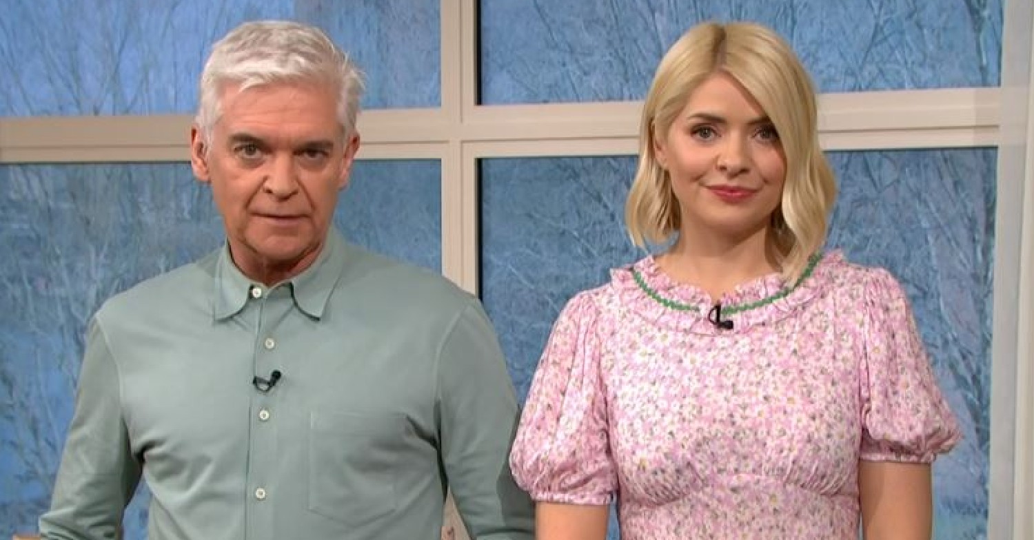 Phillip Schofield and Holly Willoughby on This Morning today