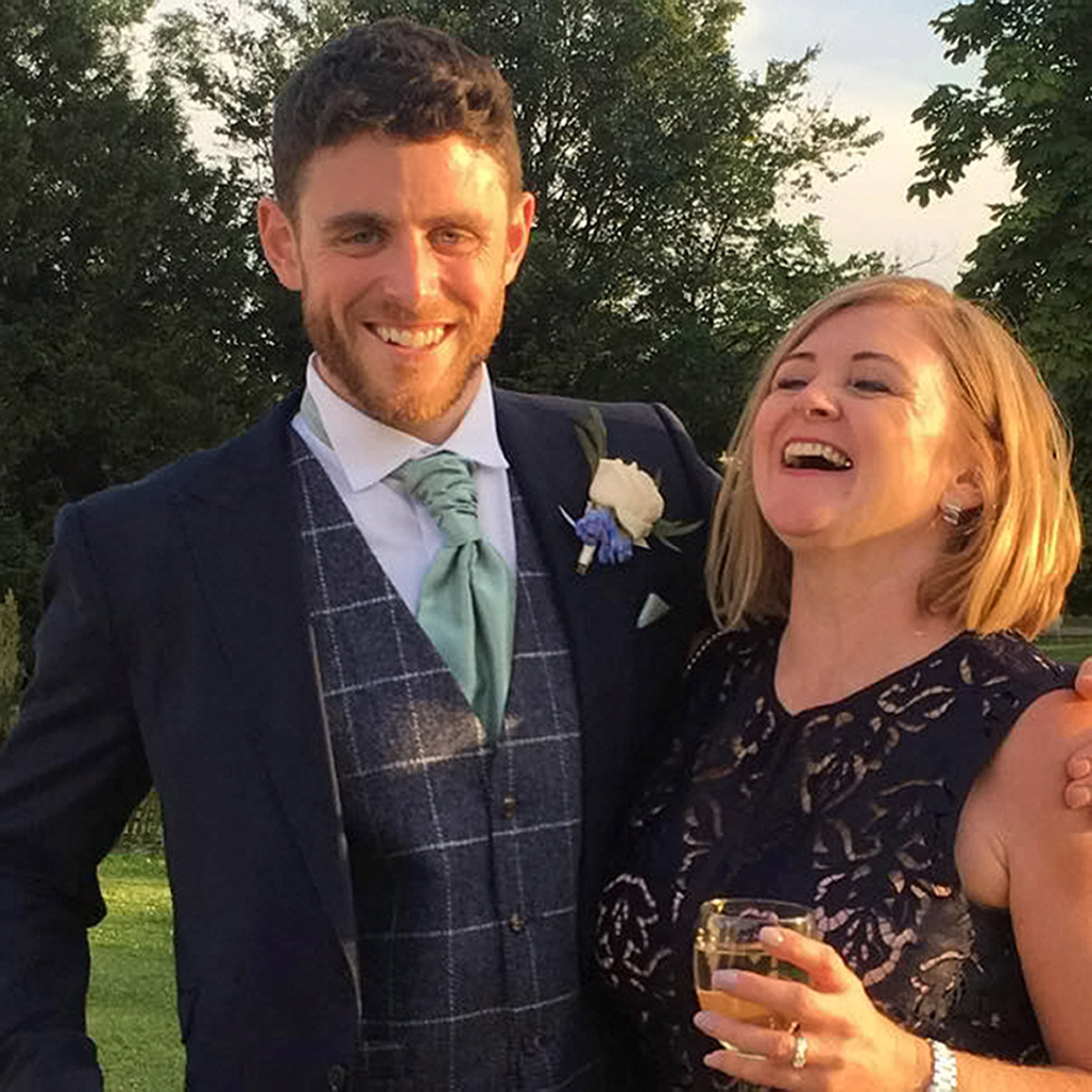 Andrew Harper and his mum