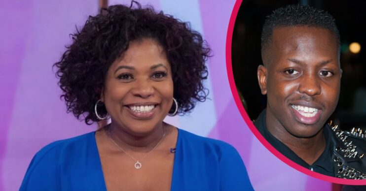 Brenda Edwards and son, Jamal Edwards