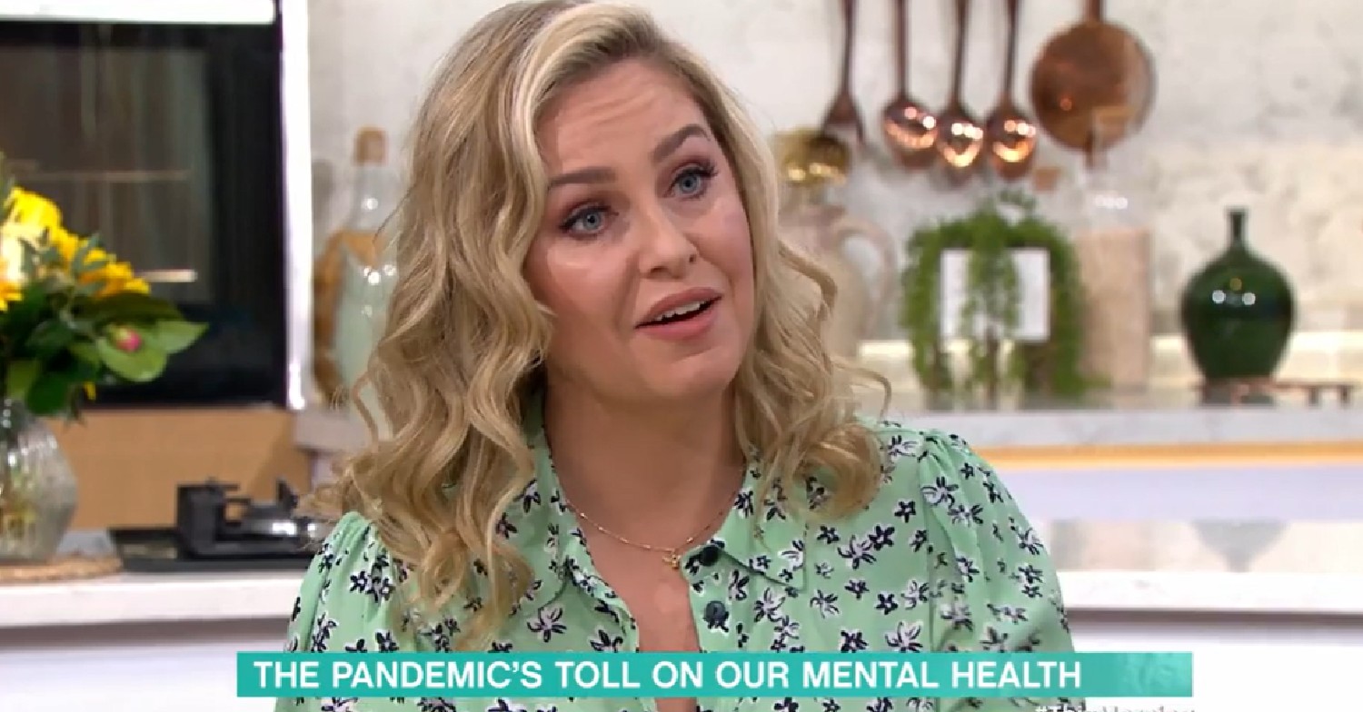 Josie Gibson talks about mental health on This Morning