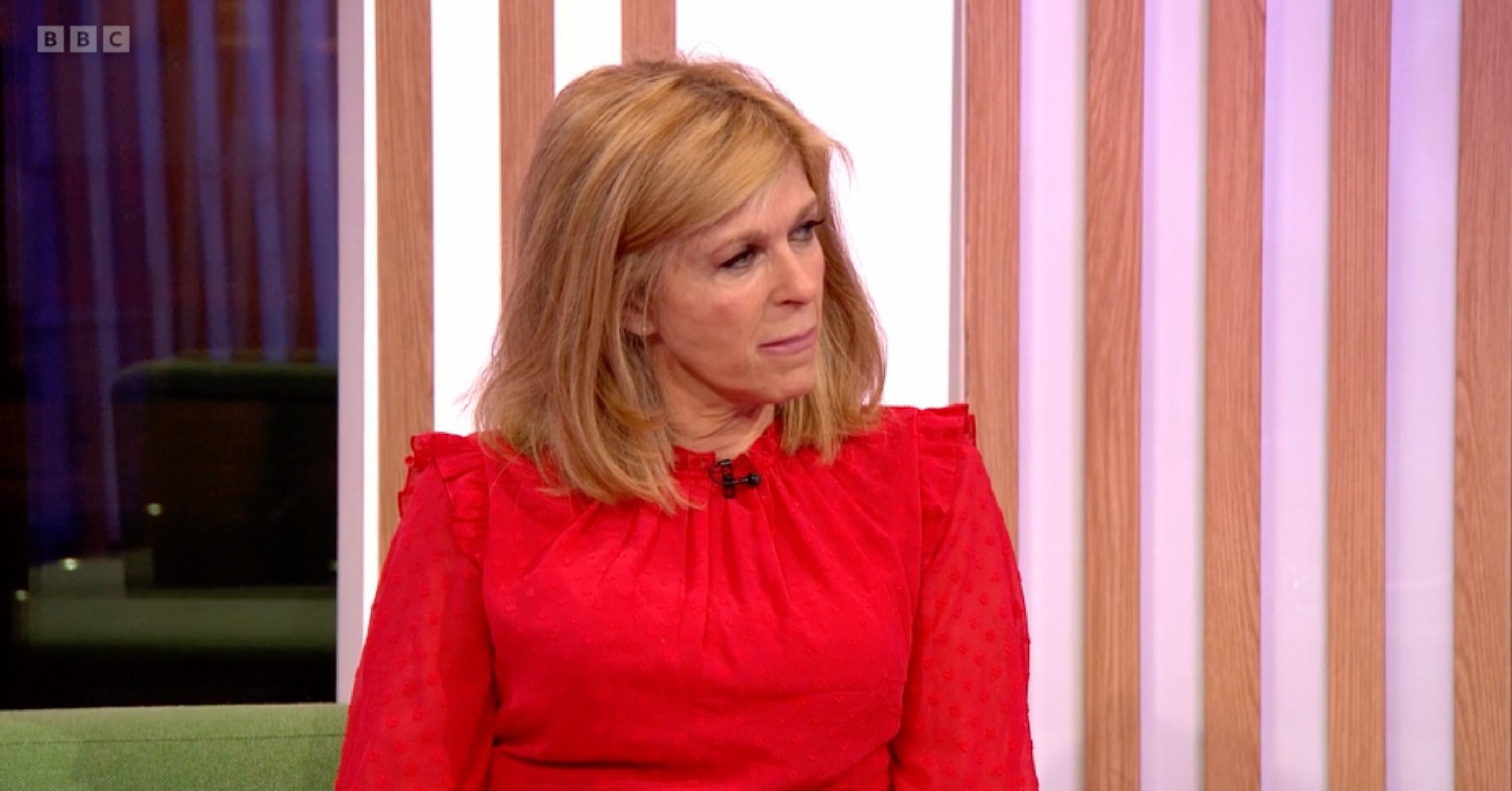 kate garraway speaks about husband derek on the one show