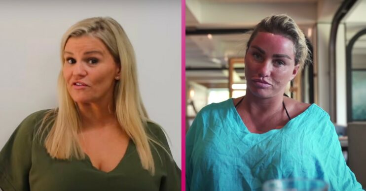 Kerry Katona and Katie Price latest