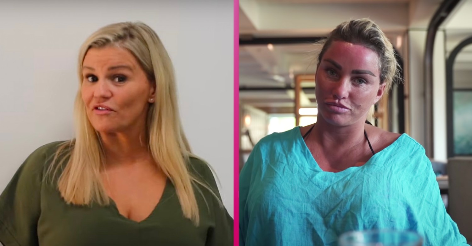 Kerry Katona and Katie Price latest