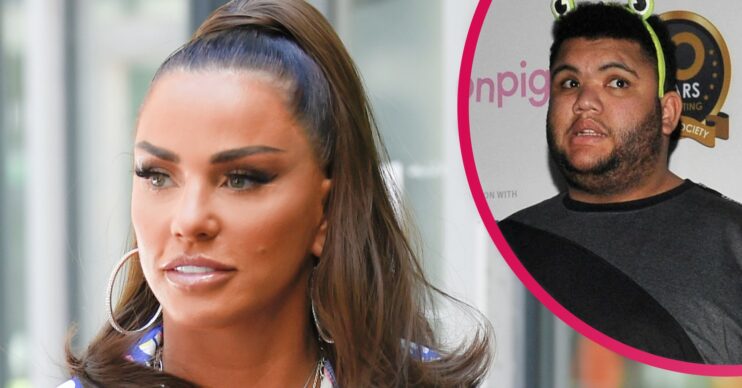 Katie Price and son Harvey