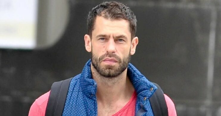 Kelvin Fletcher looks at camera during Strictly stint