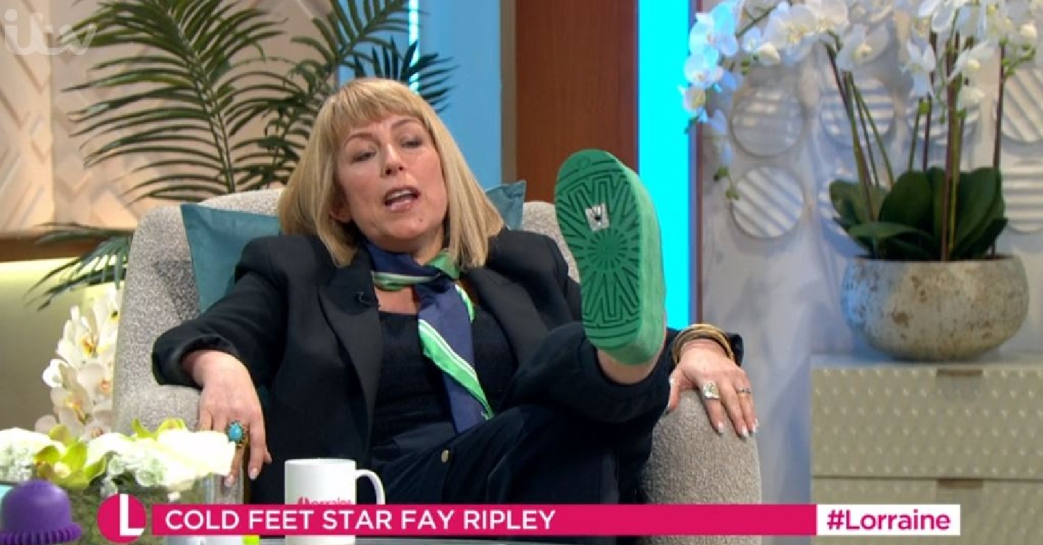 Fay Ripley on Lorraine today