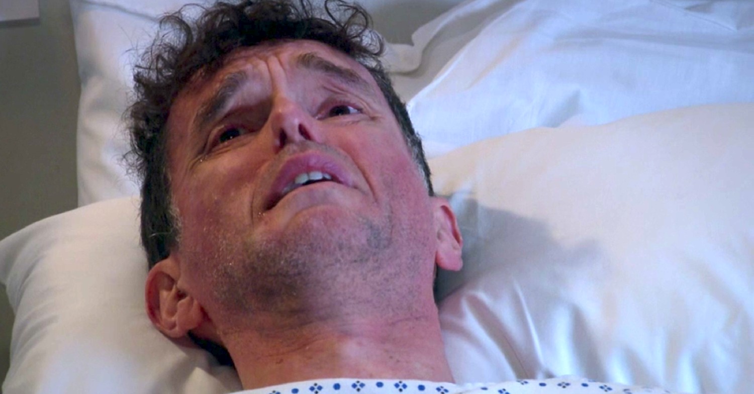 Marlon decided he doesn't want anyone to see him like this (Credit: ITV)